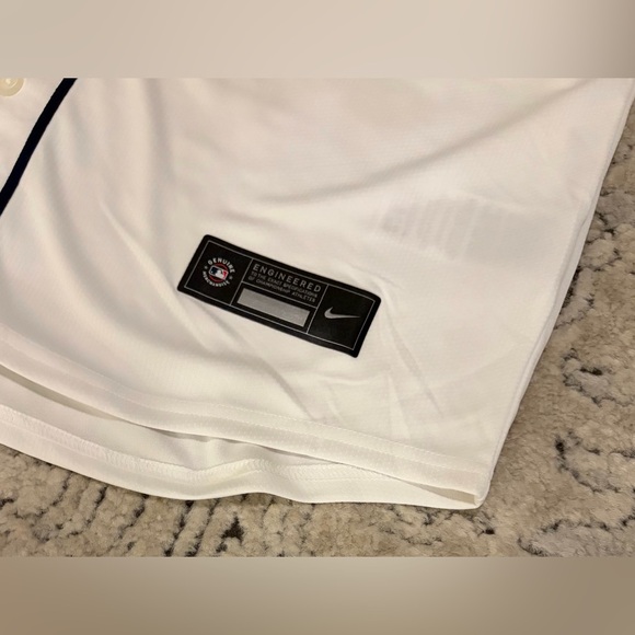 Nike Authentic Seattle Mariners Cal Raleigh #29 White MLB Jersey Men’s Sz: L - Picture 6 of 9